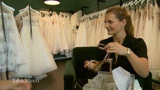 Jennys Hochzeitskleid soll ganz besonders sein 