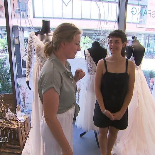 An Teresas Hochzeit ist nichts traditionell