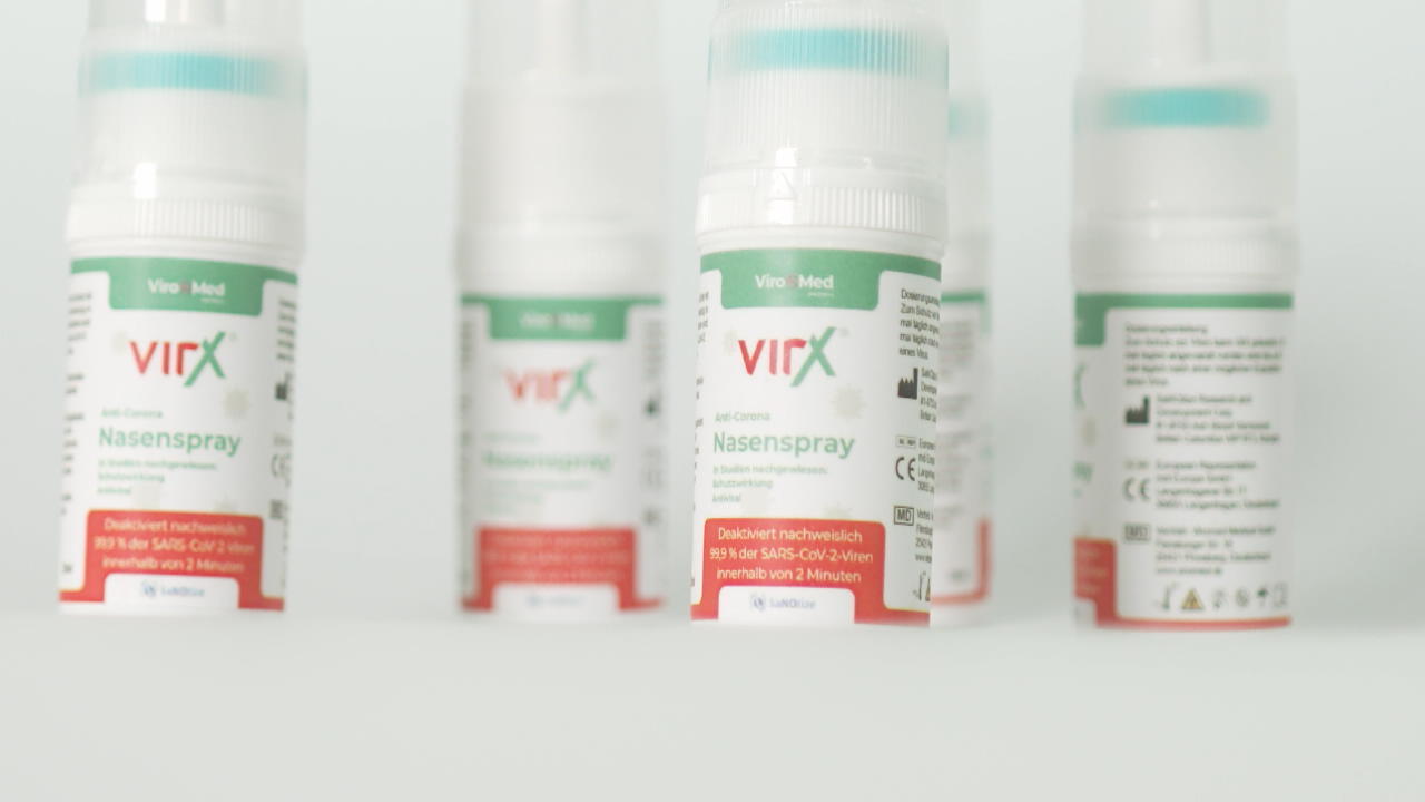 Wie gut ist das Anti-Corona-Nasenspray "VirX"?