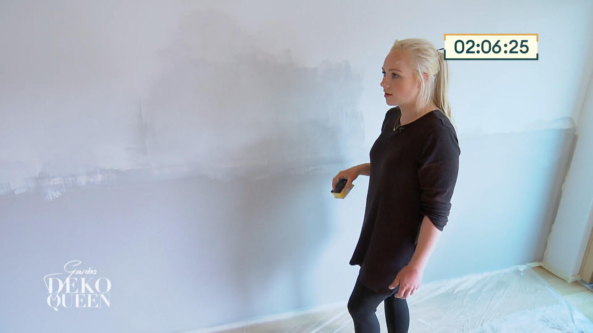 In Katharinas Wohnzimmer kommt eine Kinderecke