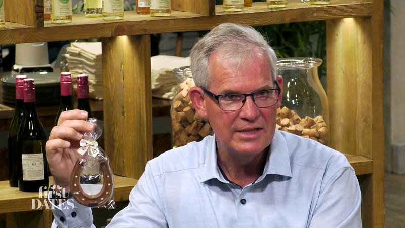 Mike hat einen Glücksbringer dabei