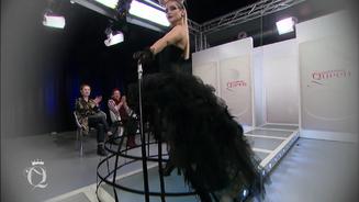 Julias Gothic-Outfit flasht alle