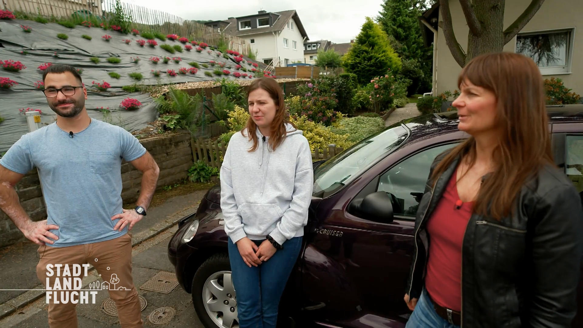 Die erste Besichtigung für Familie Klein