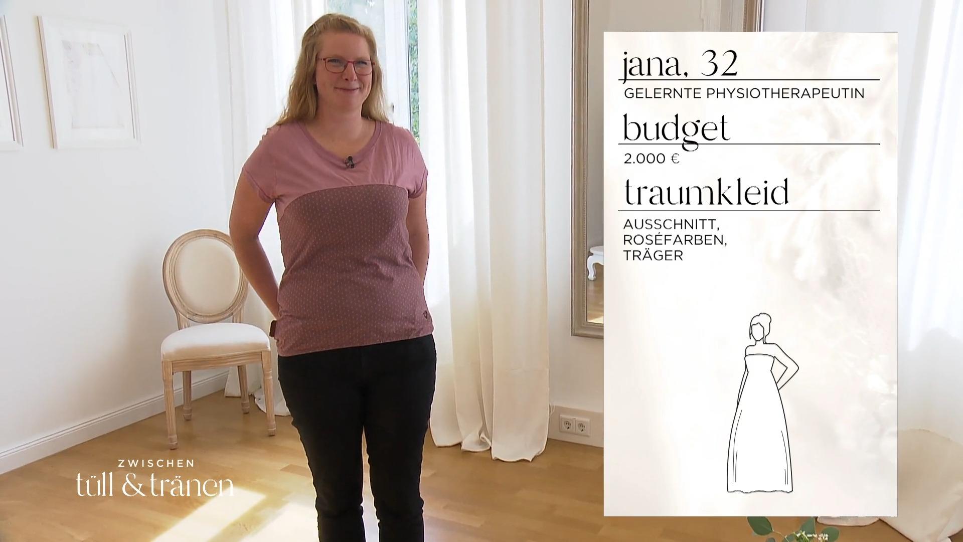 Braut Jana sucht ihr Disney-Kleid