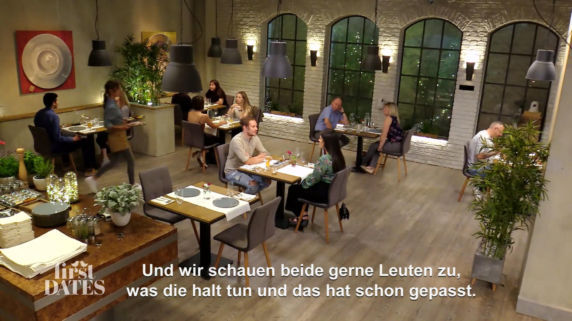 "Komm Schatz, lass uns Leute schauen gehen"