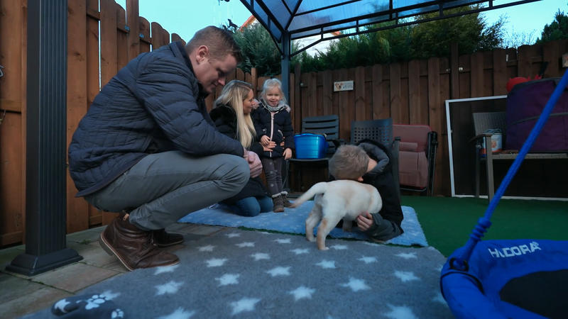 Familie Kandel freut sich auf einen neuen Welpen