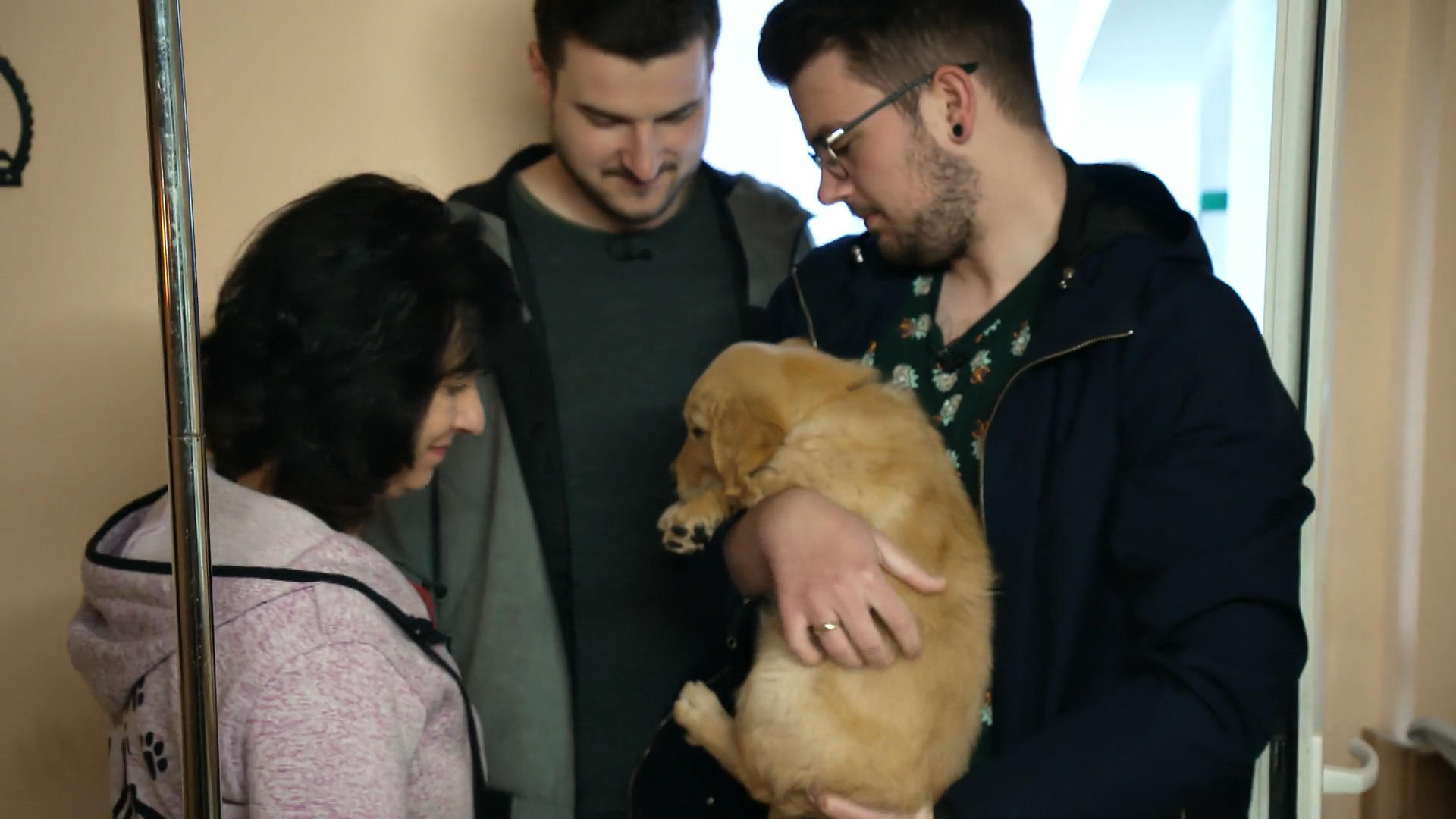 Emotionaler Moment für die Richters