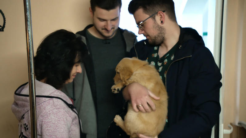 Emotionaler Moment für die Richters