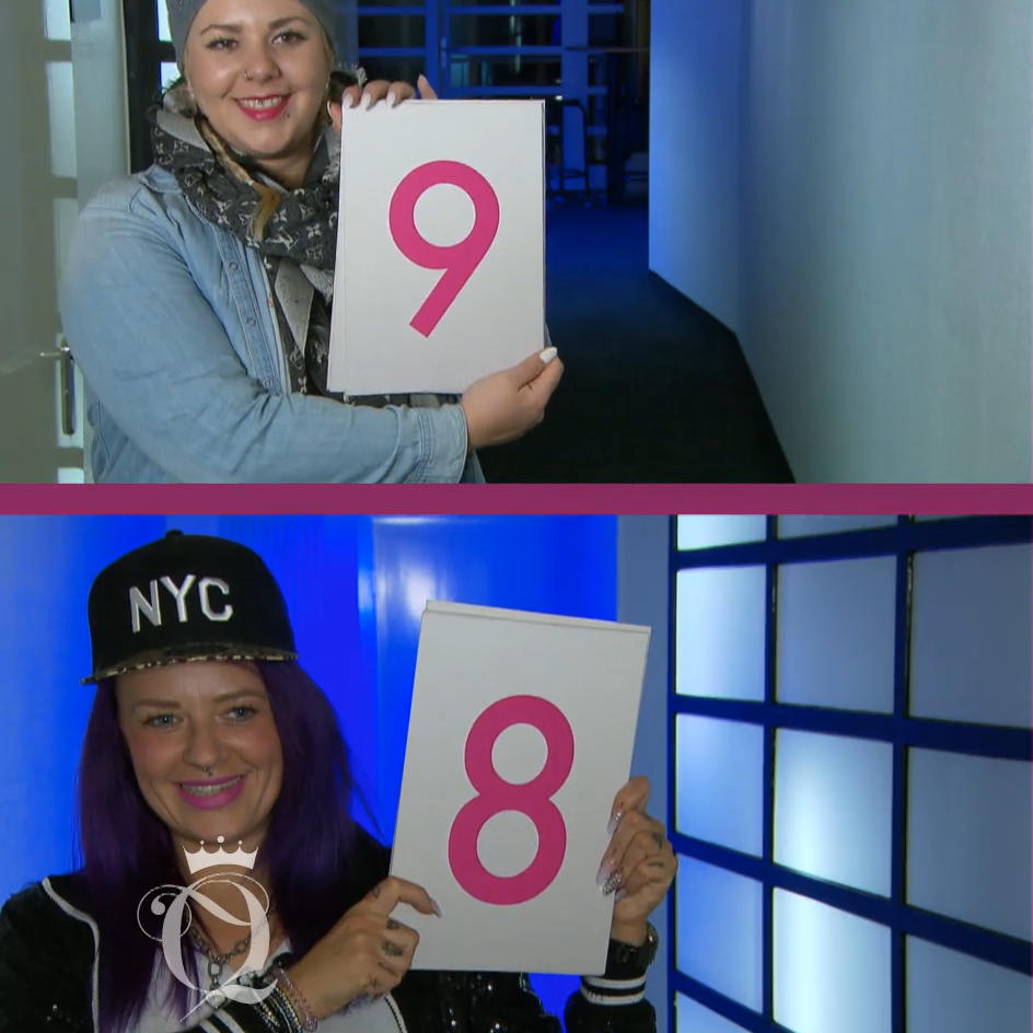 Inkas Outfit überzeugt die Kandidatinnen