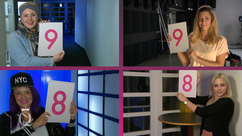 Inkas Outfit überzeugt die Kandidatinnen