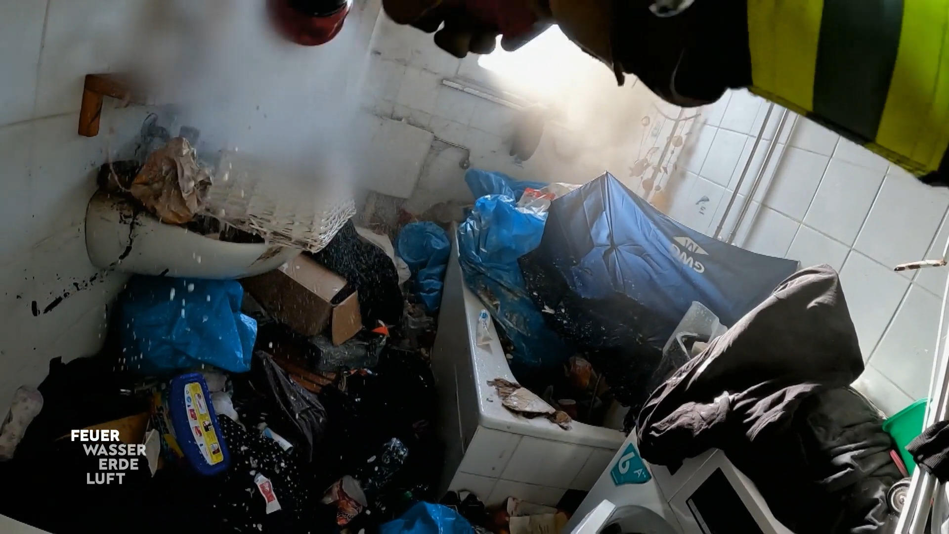 Es brennt in einer Messie-Wohnung