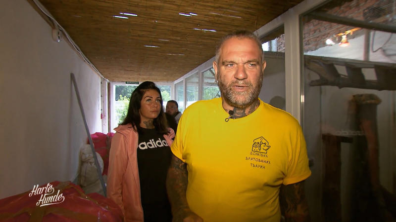 Luftalarm: Das Team muss sich in Sicherheit bringen