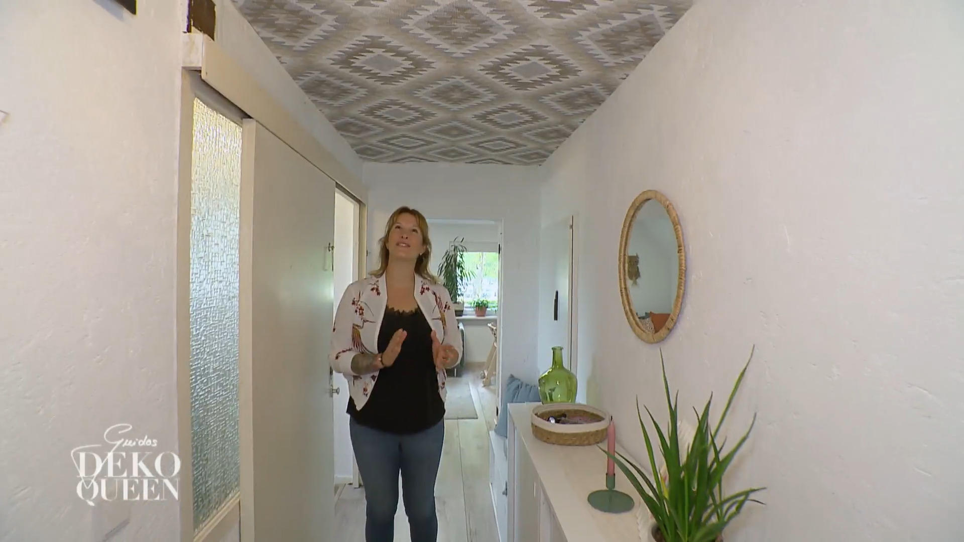 Ein Teppich an der Decke?- Jessicas Flur steht Kopf