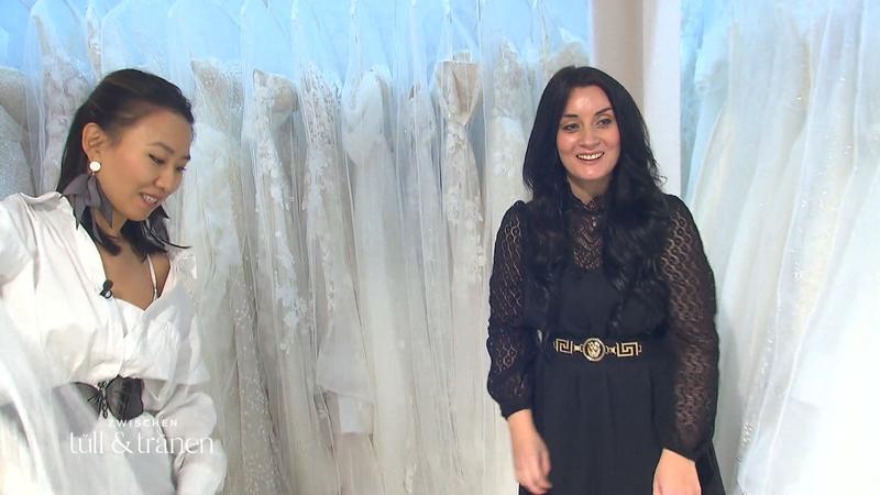 Anjas Brautkleid muss ins Handgepäck passen!