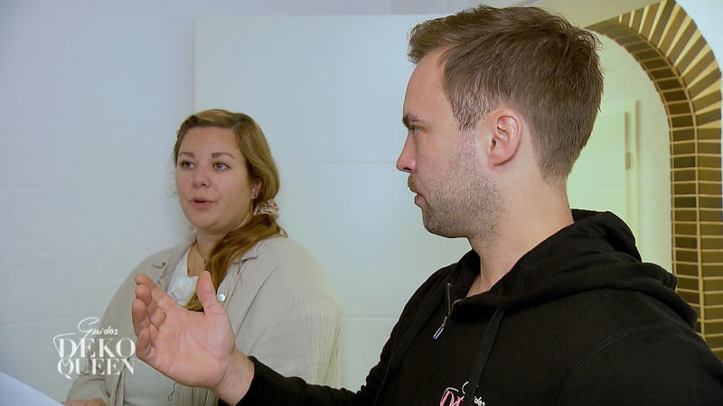 Nicky hat zu wenig Farbe gekauft