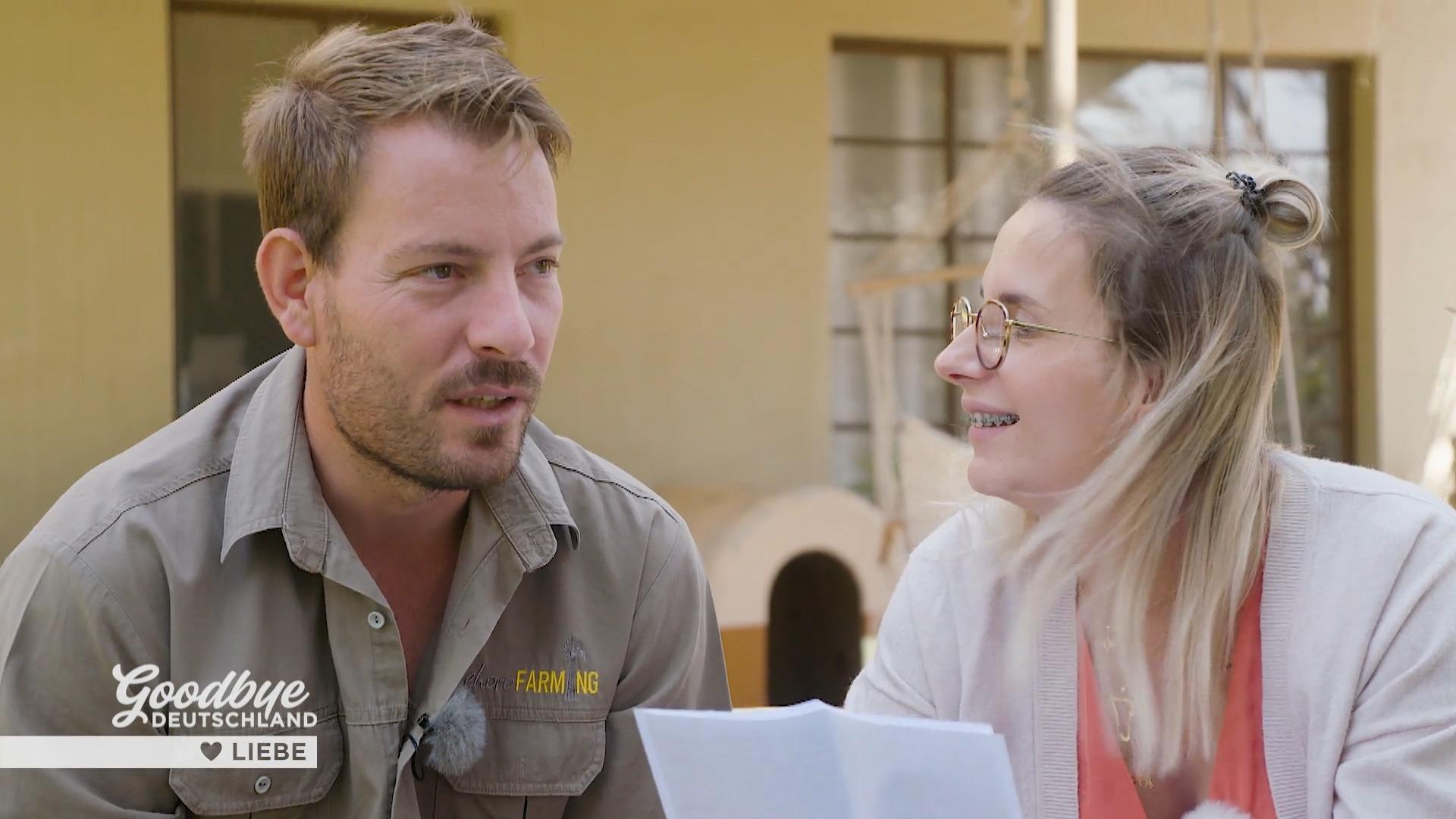 Anna und Gerald in Namibia