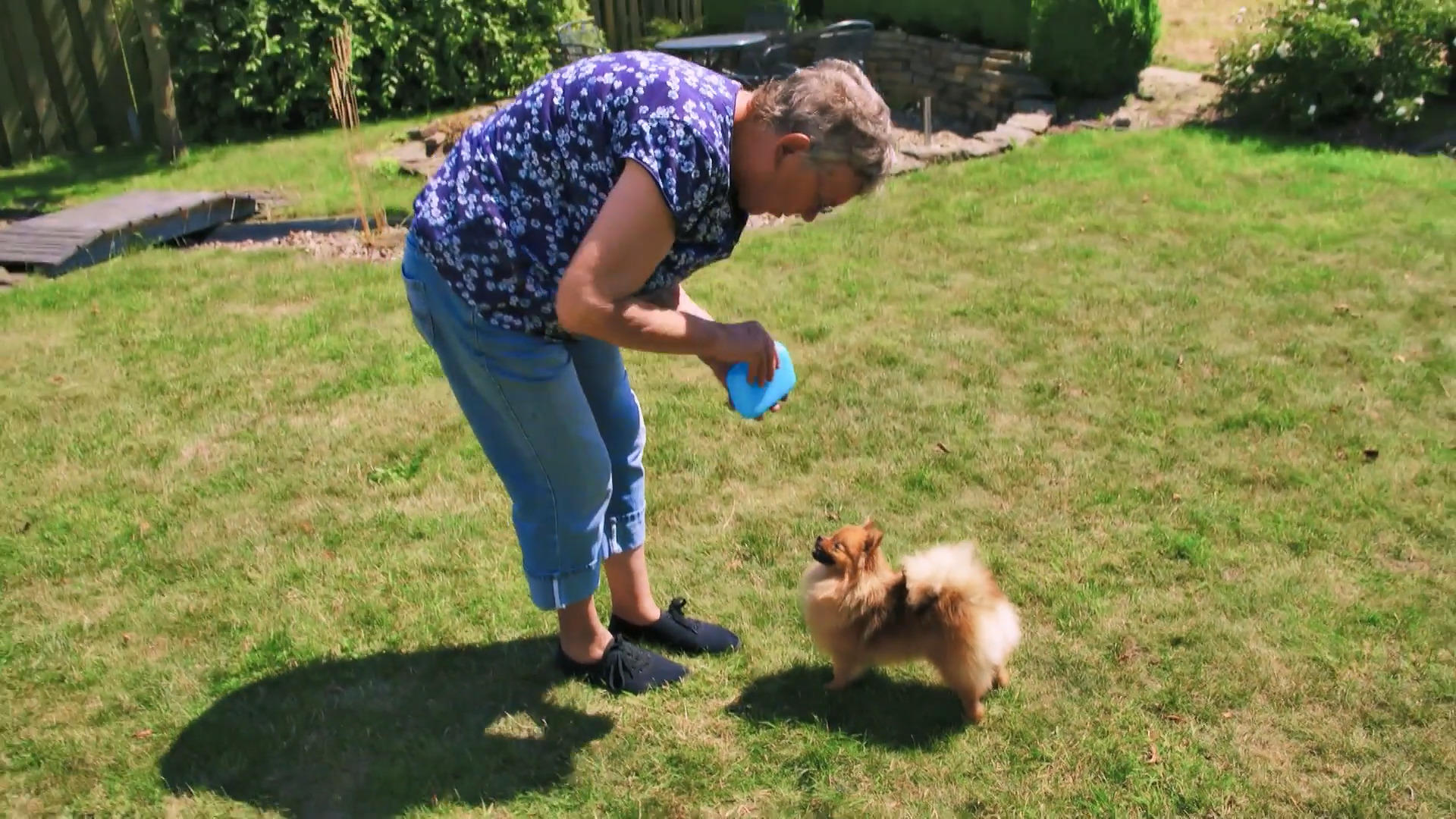 Mit Tula ist Brigitte voll ausgelastet