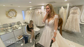 Sie kann ihr Glück kaum fassen