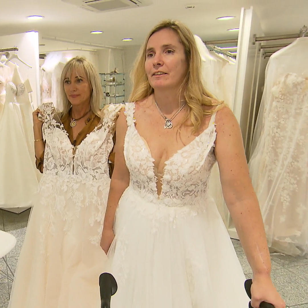 Bei diesen Modellen fehlt noch das Strahlen der Braut