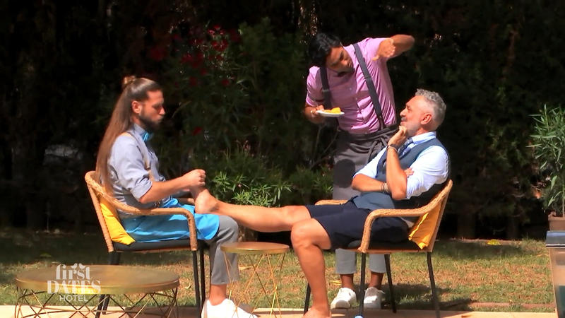 "Chef" Roland lässt sich verwöhnen