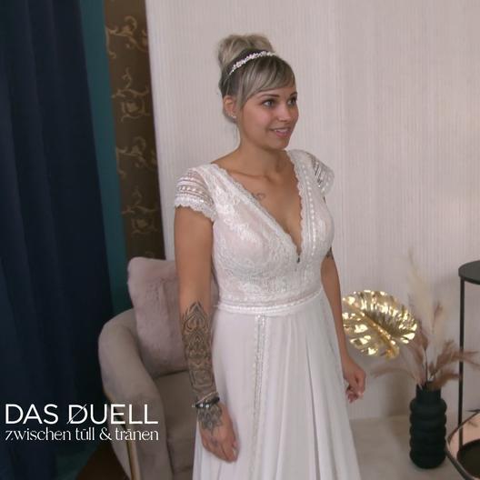 Braut Sara verlangt ein Kleid, das es gar nicht gibt