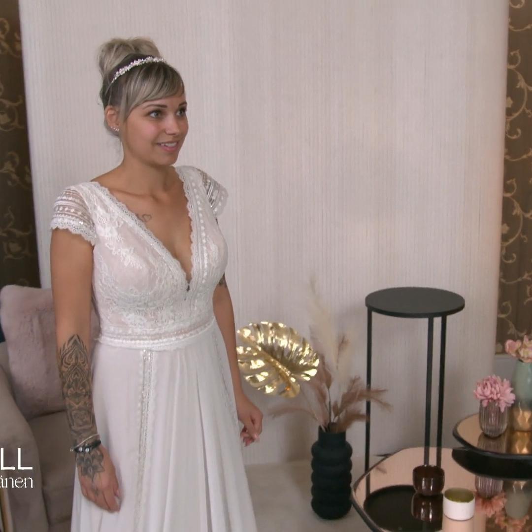 Das erste Kleid ist ein Volltreffer