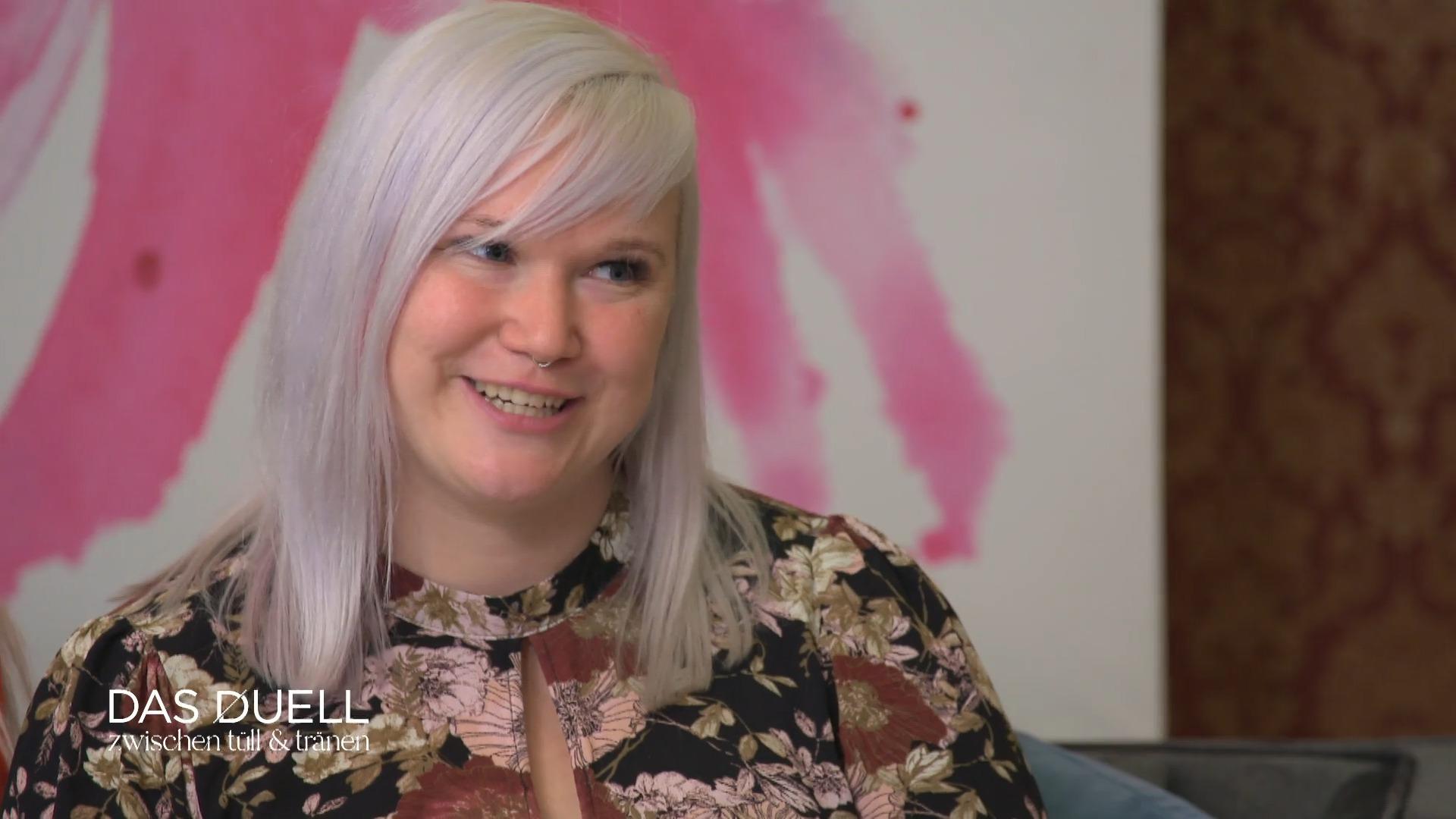 Kathrin hat noch nie ein Brautkleid getragen