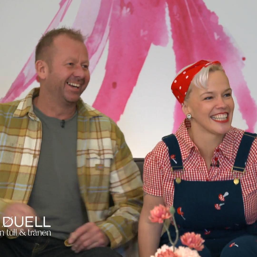 Braut Bea sucht mit ihrem Mann das perfekte 50er-Kleid