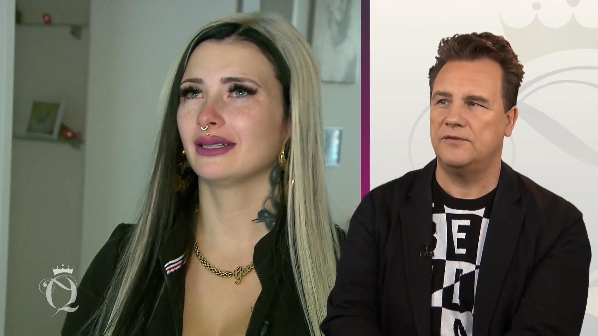 Lyn kommen die Tränen bei dem Motto