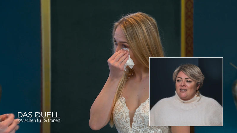 Beim ersten Kleid laufen die Tränen