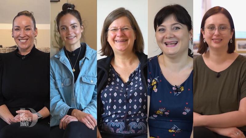 Frauenpower beim "perfekten Dinner"!