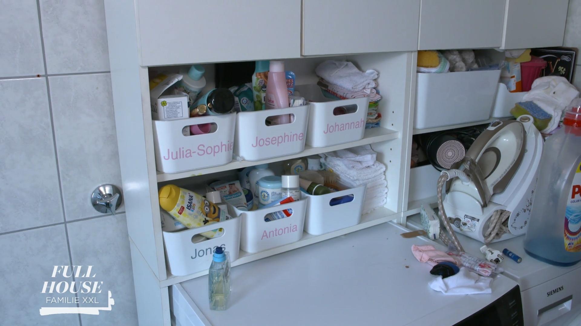 Mit fünf Kindern gibt es ein Platzproblem!