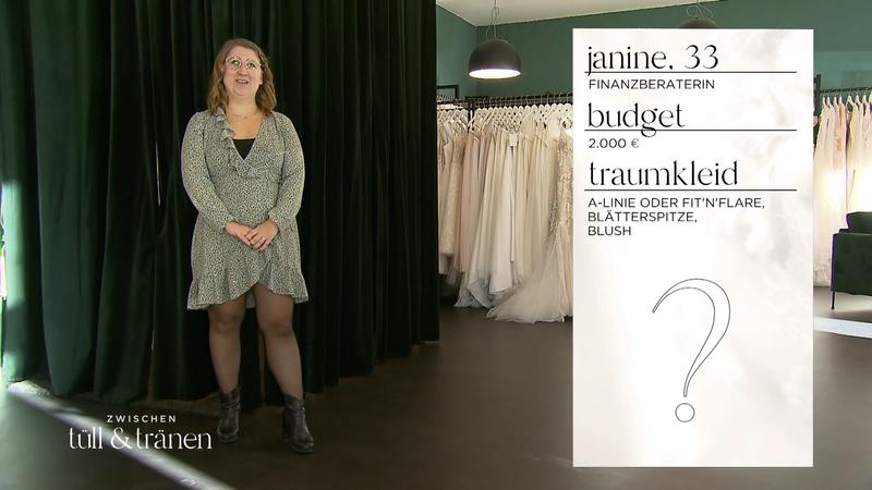 Braut Janine will einen Wow-Effekt