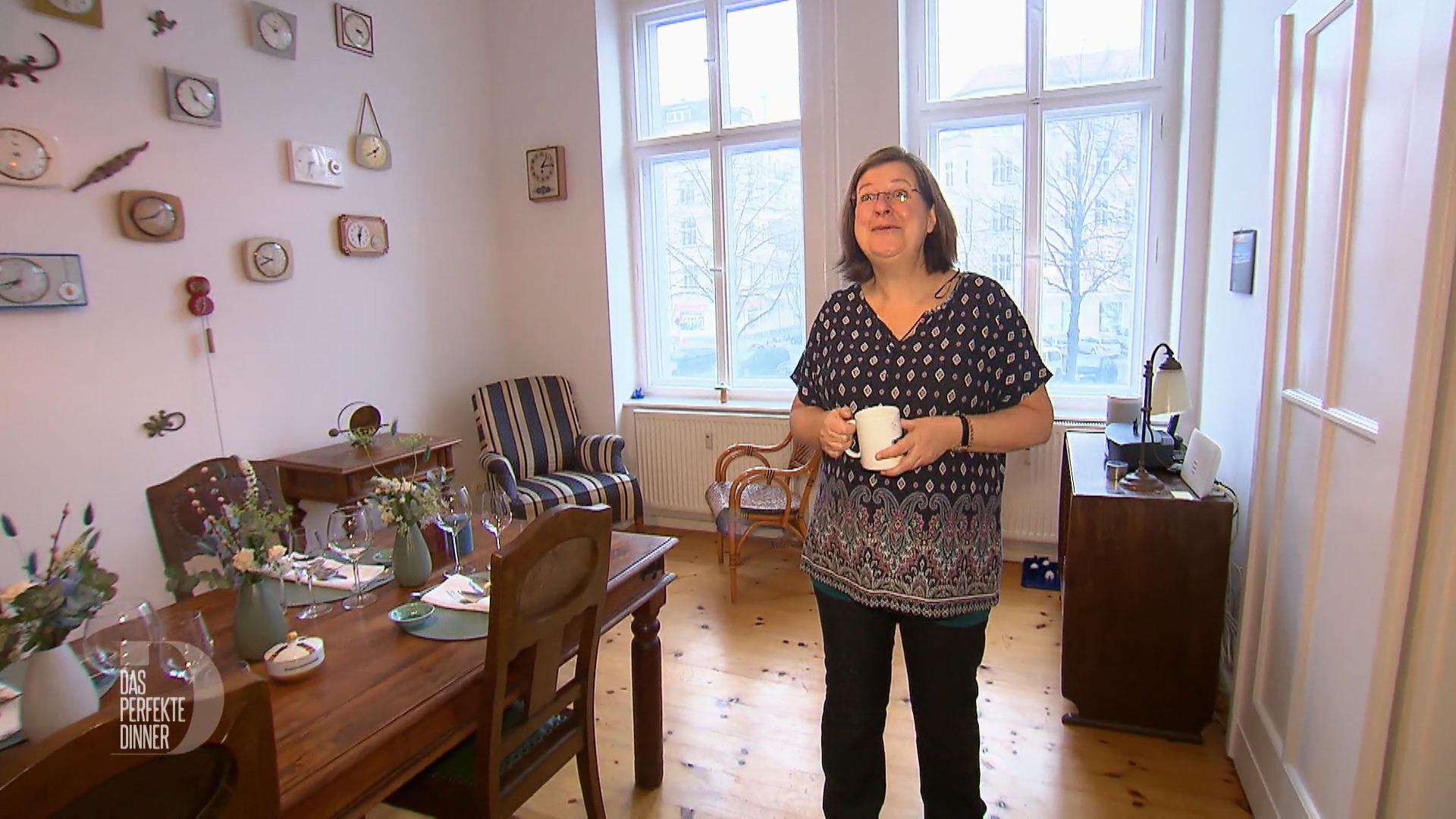 Marion hat die Zeit stets im Blick