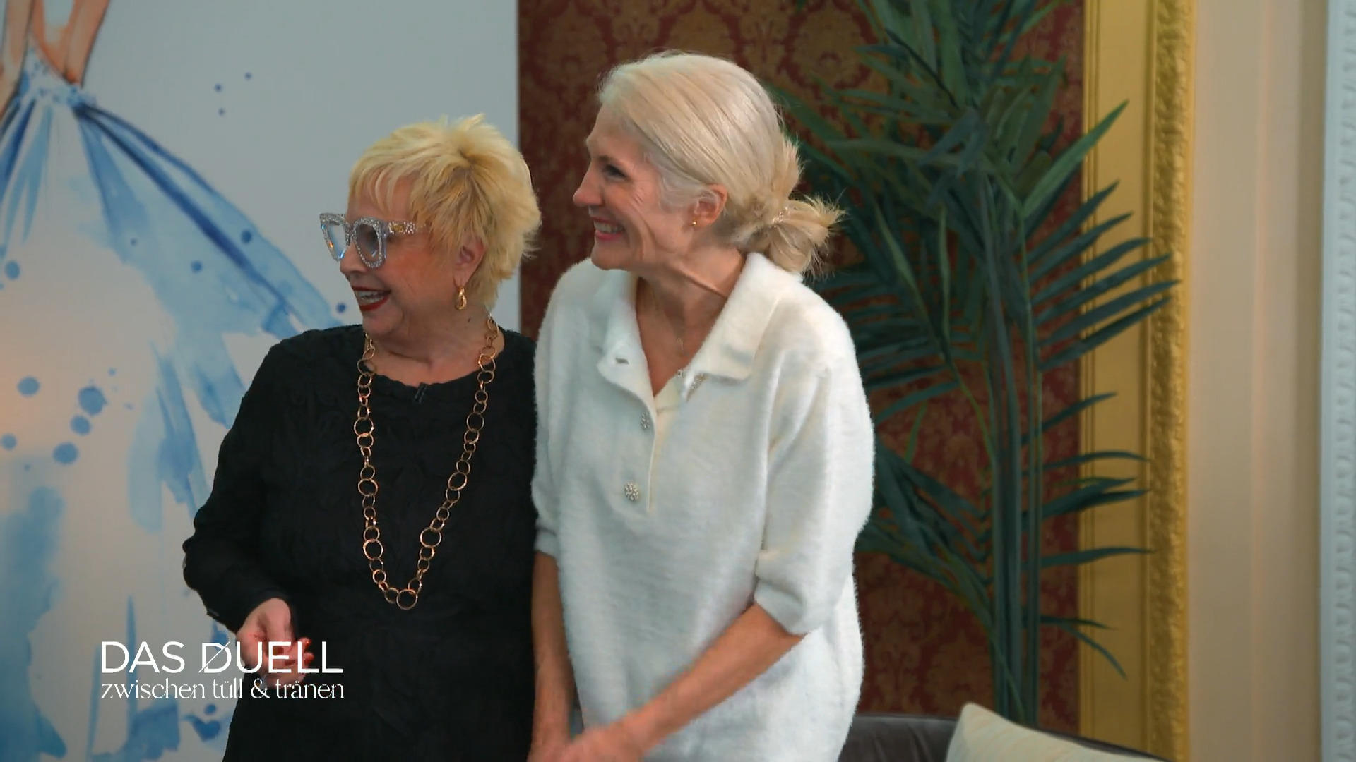 Kann Maria sich für ein Kleid entscheiden?