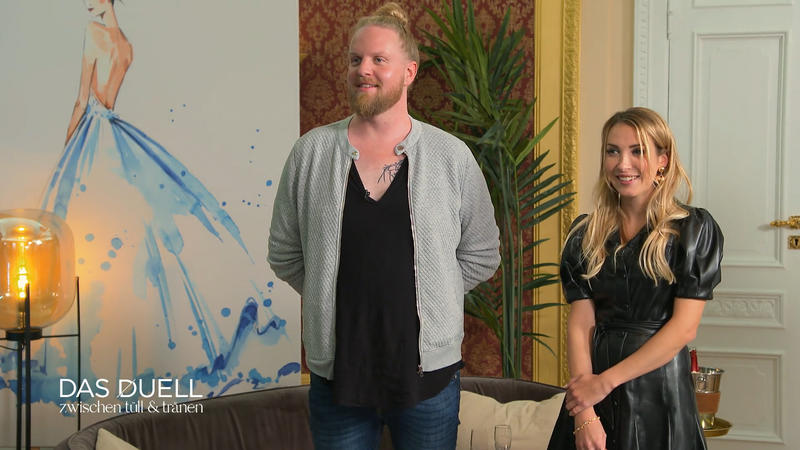 Für welches Kleid wird Melanie sich entscheiden?