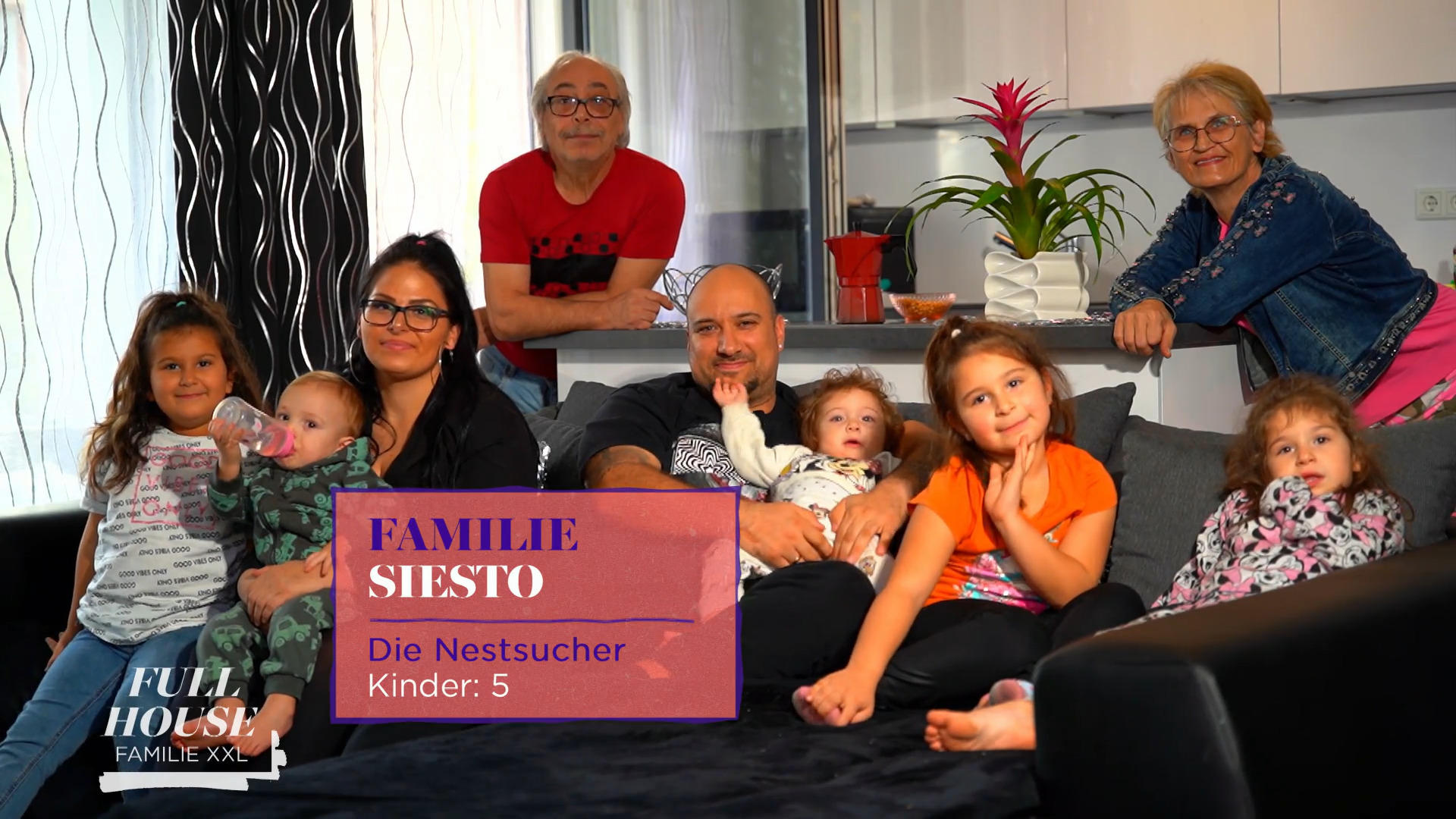 Eine laute Familie mit viel Temperament