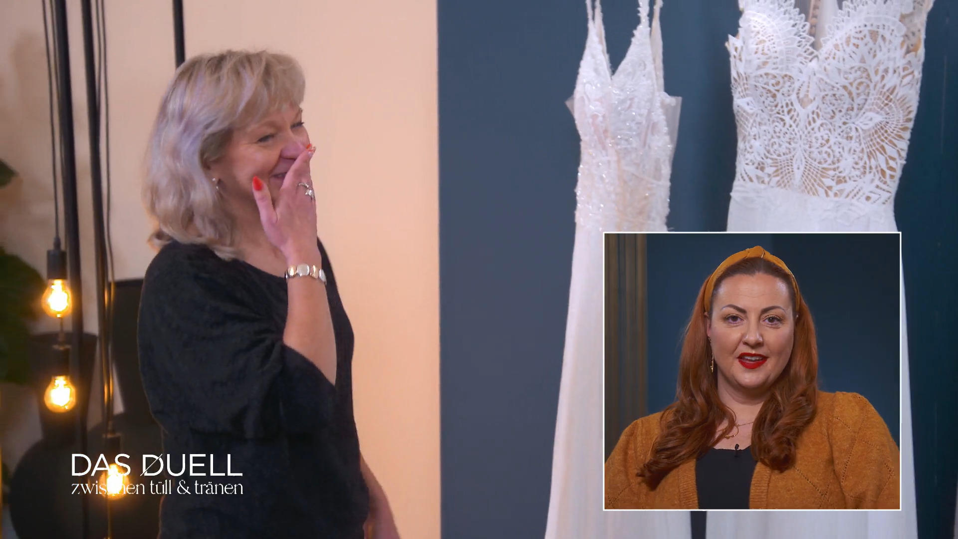 Braut Petra ist schon mit der Vorauswahl überfordert