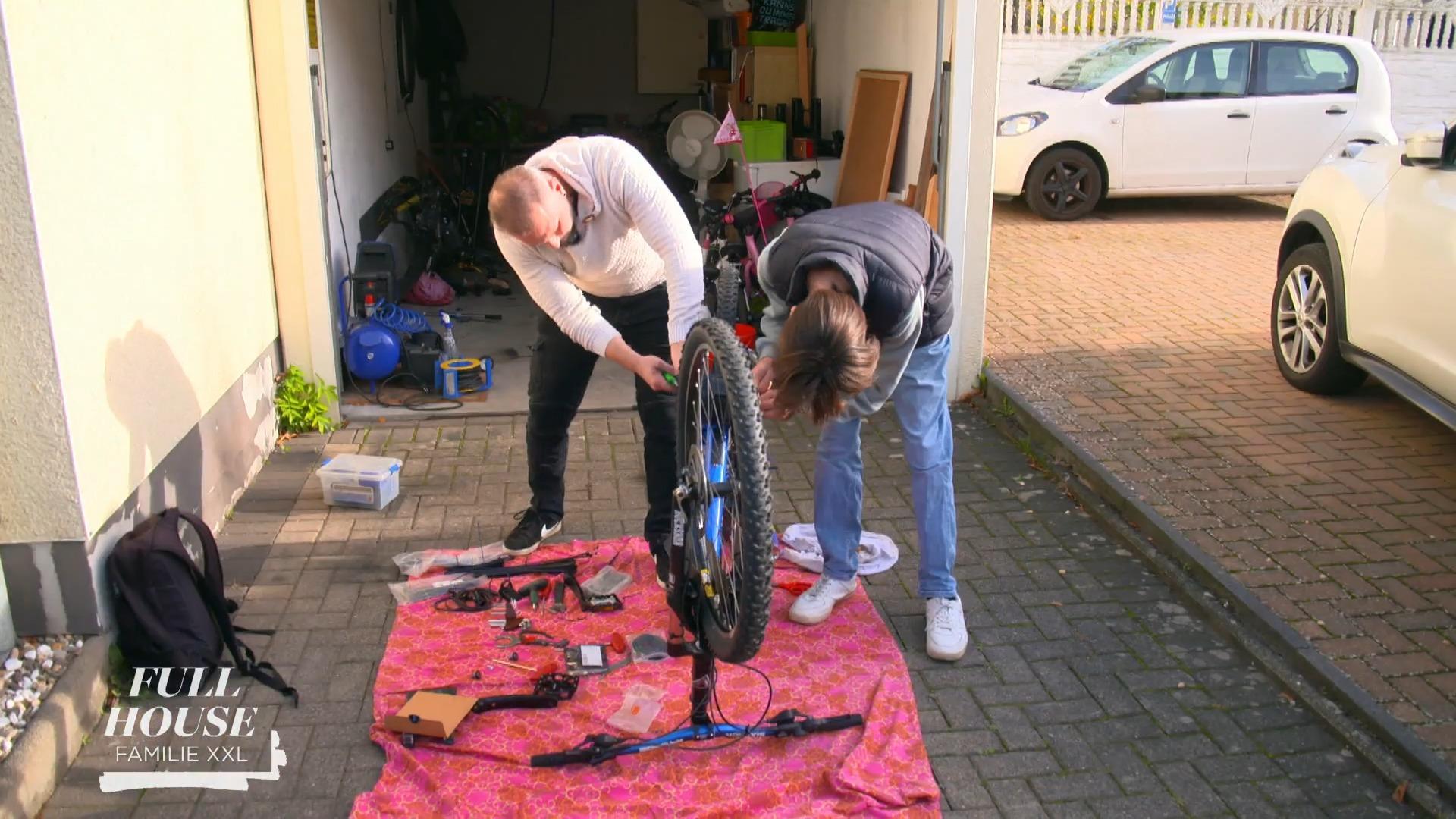 Gemeinsames Hobby: Fahrradfahren