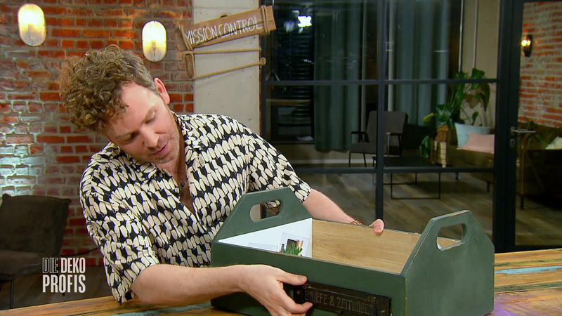 Thomas designt gerne mit Nachhaltigkeit