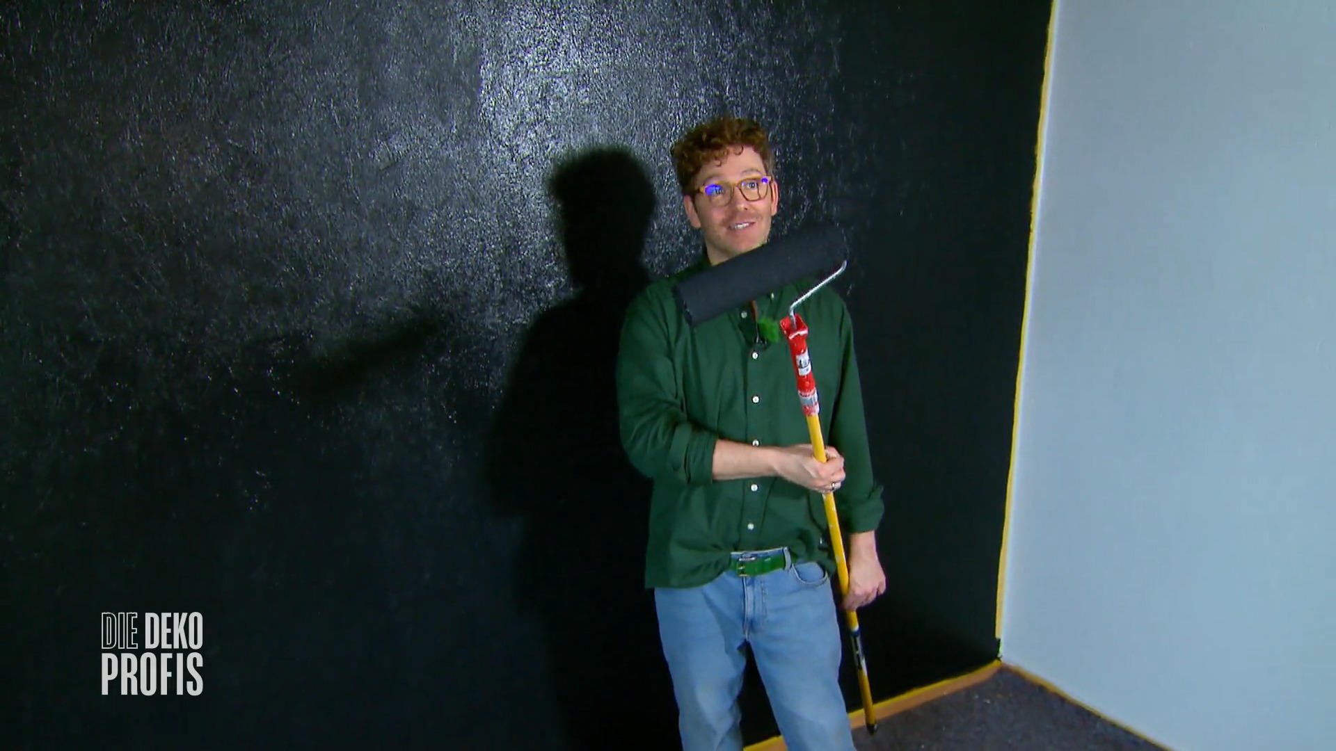 Schwarze Wand - Thomas beweist Mut