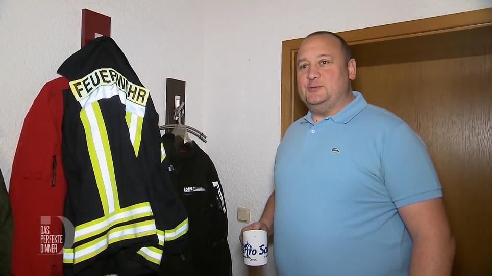 Martin ist bei der freiwilligen Feuerwehr