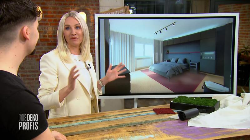 Christin präsentiert ihr Konzept für Lucian