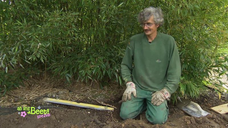 Garten-Gott Ralf in seinem Element