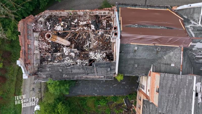 Aus der Ruine soll ein Traumhaus werden