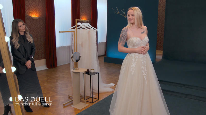 "Schönes Kleid, aber es wirkt nicht"