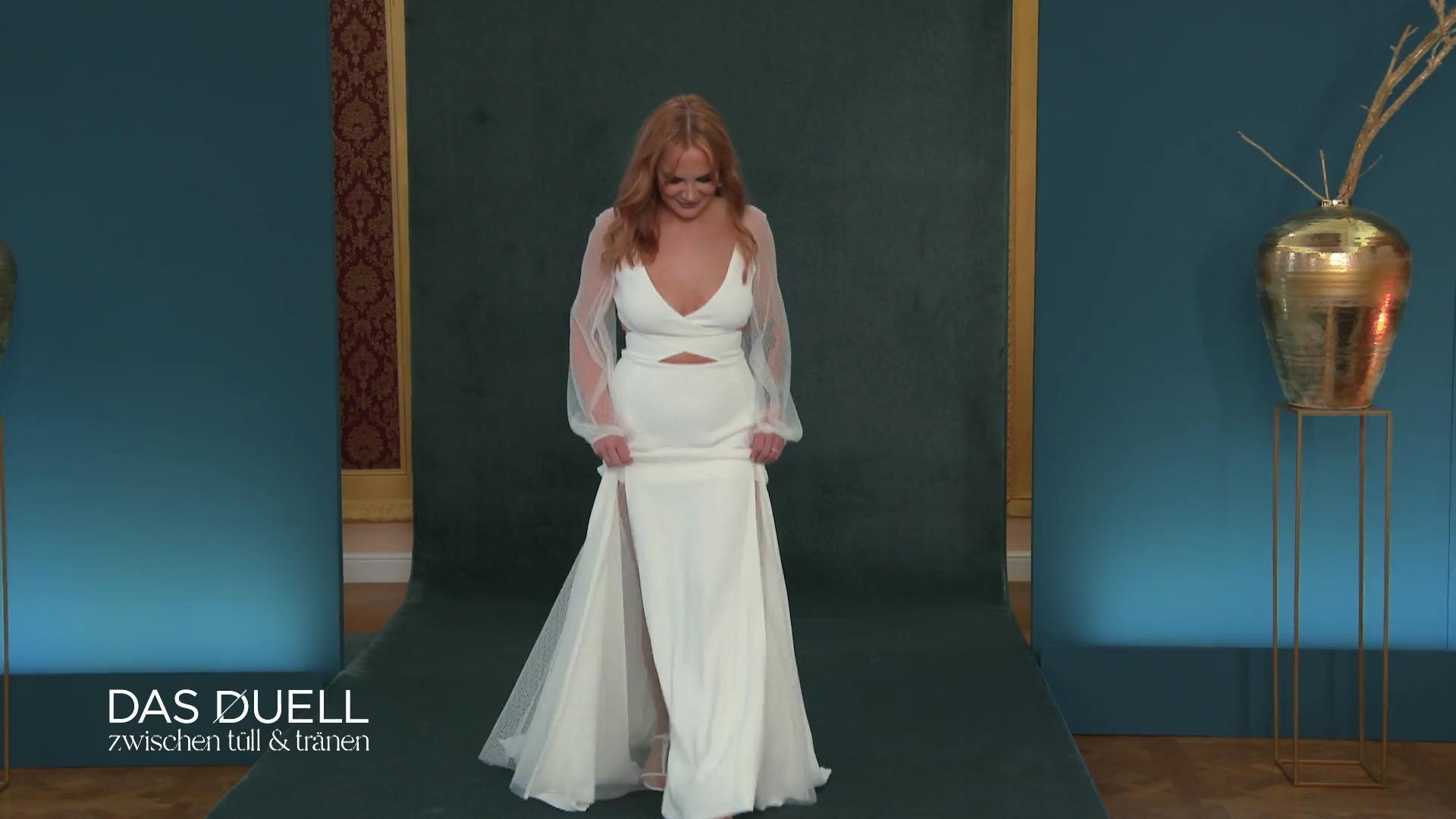 Jennifer fühlt sich wie eine richtige Braut!