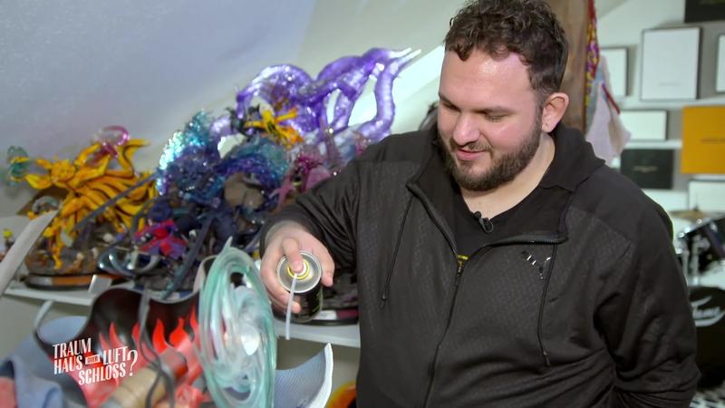 Anime-Fan Marcus hat nun ein Spielzeug-Zimmer