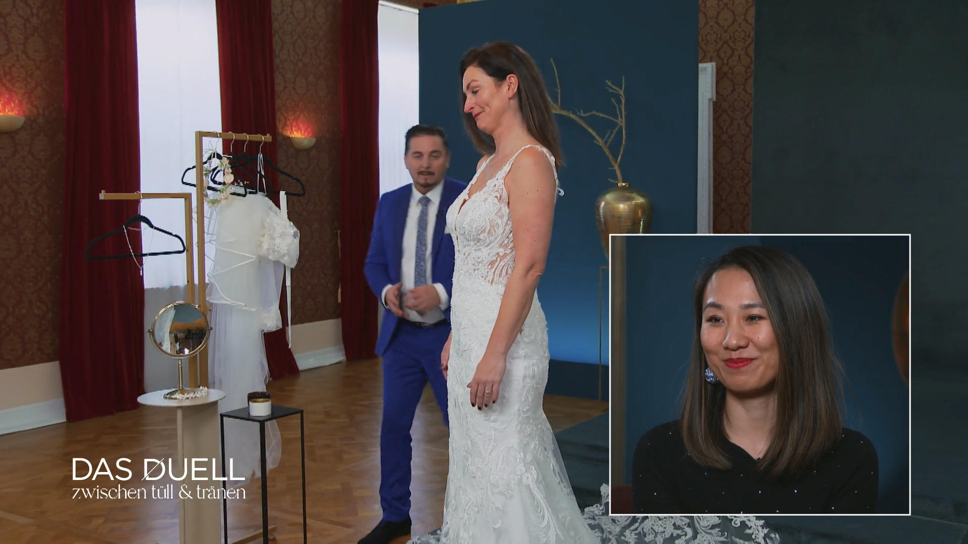 Das Favoritenkleid haut die Braut völlig um
