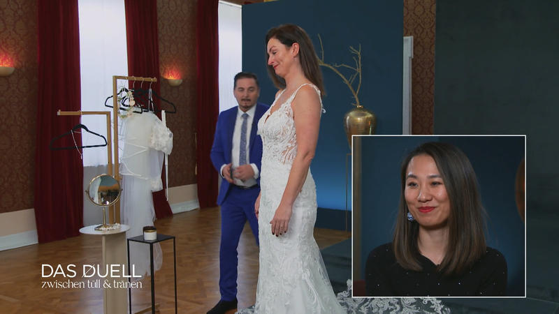 Das Favoritenkleid haut die Braut völlig um